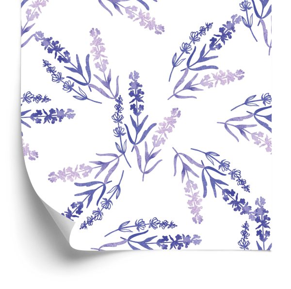 Behang Lavendel Viooltje