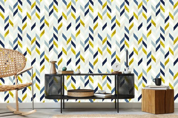 Behang Trendy Geometrisch Patroon - Afbeelding 5