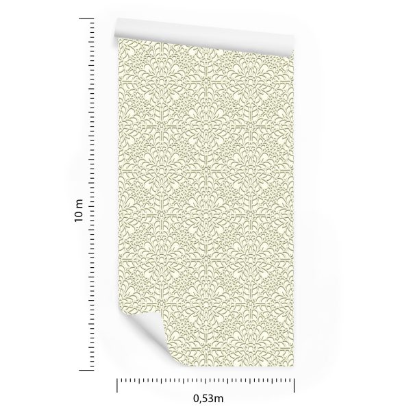 Behang Vintage Ornamenten - Afbeelding 8