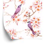 Behang Prachtige Kleurrijke Vogels