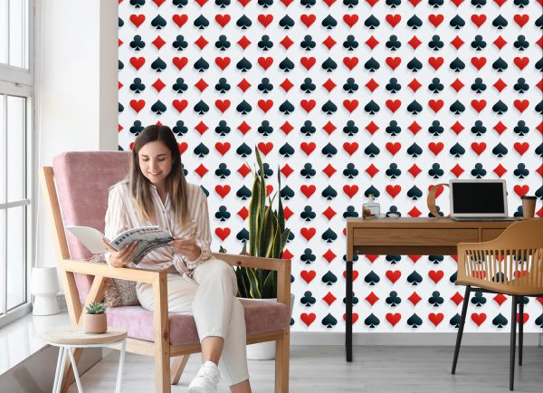 Behang 3D Modern Optisch Voor Kantoorsalon - Afbeelding 7