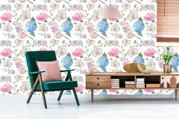 Behang Voor Woonkamer Natuur Bloemen Orchidee Orchidee - Afbeelding 6