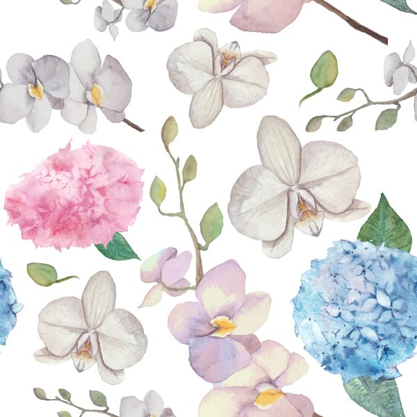 Behang Voor Woonkamer Natuur Bloemen Orchidee Orchidee - Afbeelding 2