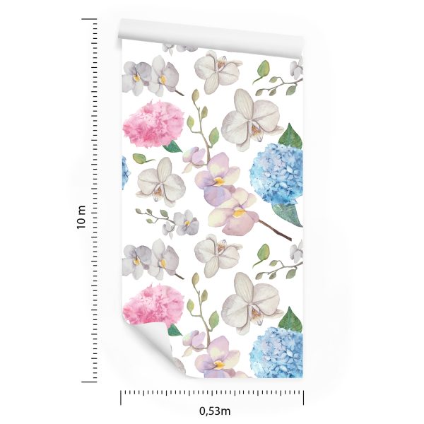 Behang Voor Woonkamer Natuur Bloemen Orchidee Orchidee - Afbeelding 8
