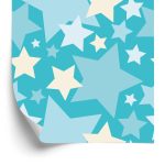 Behang Voor Kinderen - Mooie Decoratieve Sterren