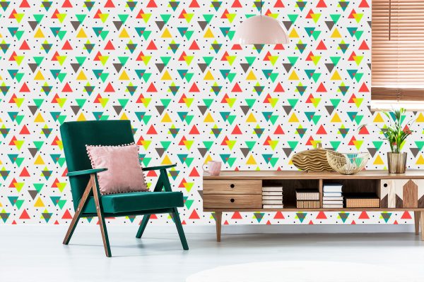 Behang Geometrisch - Kleurrijk - Afbeelding 6