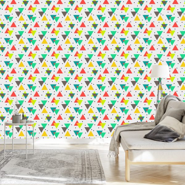 Behang Geometrisch - Kleurrijk - Afbeelding 3