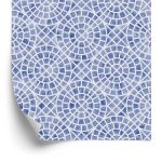 Behang Geometrisch Mozaïek Voor Eetkamer