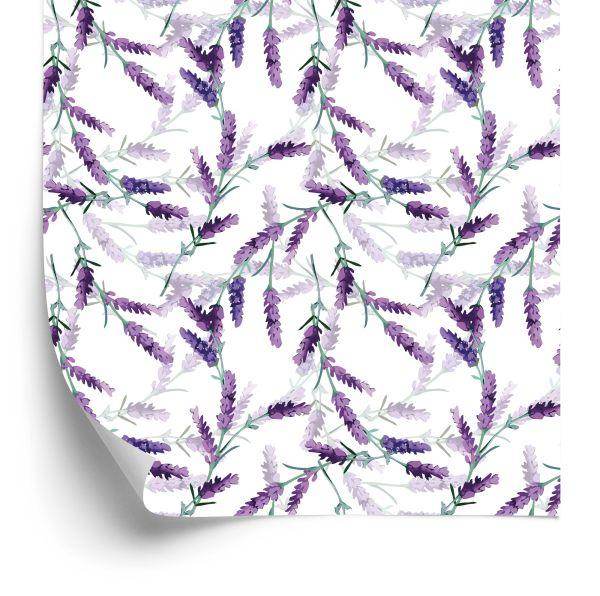 Behang Lavendel Verspreid