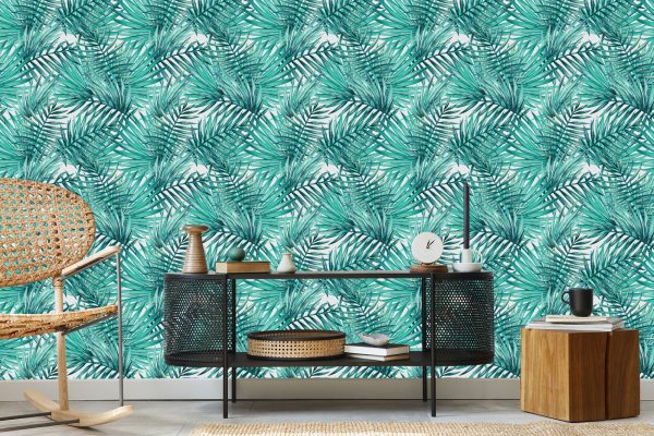 Behang Palm Bladeren - Afbeelding 5