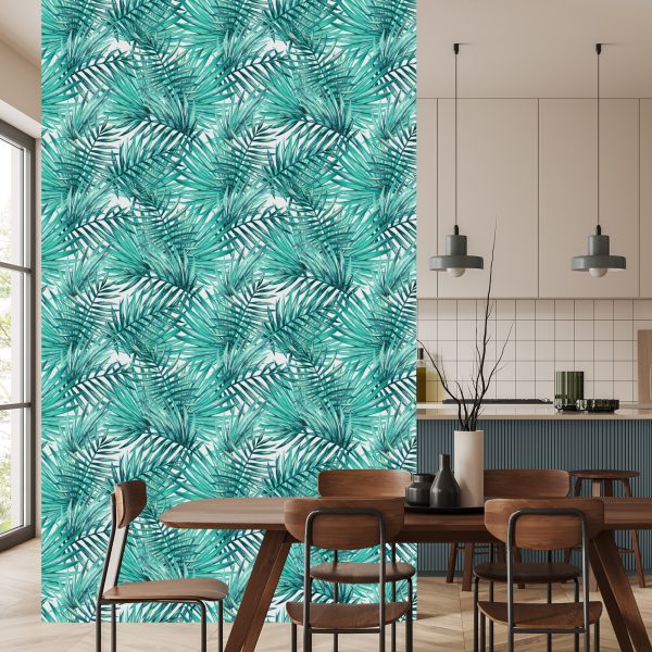 Behang Palm Bladeren - Afbeelding 4