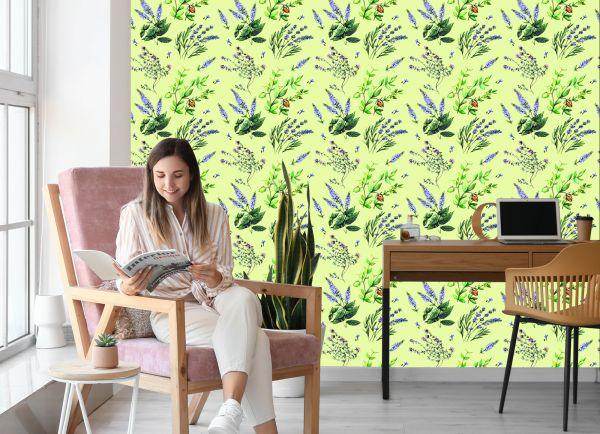Behang Bloemen - Afbeelding 7