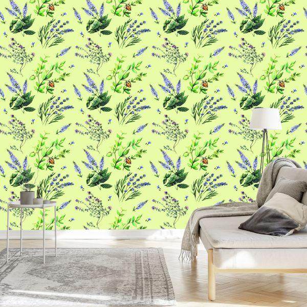 Behang Bloemen - Afbeelding 3
