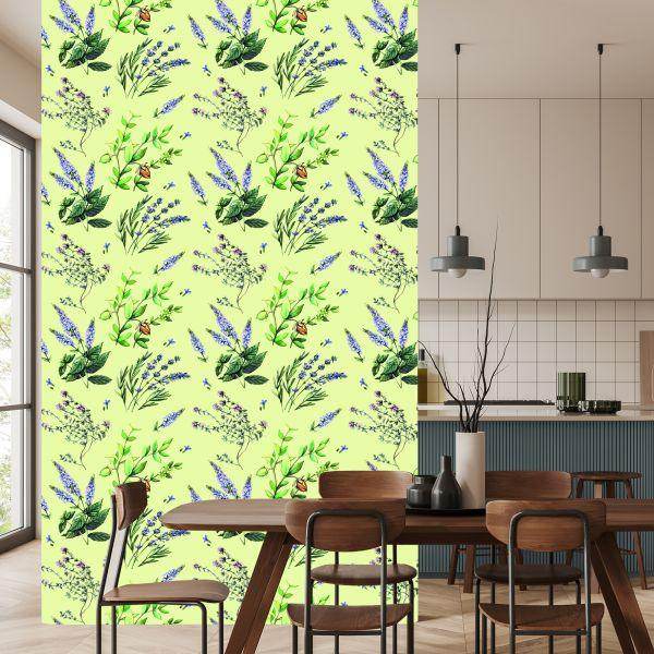 Behang Bloemen - Afbeelding 4