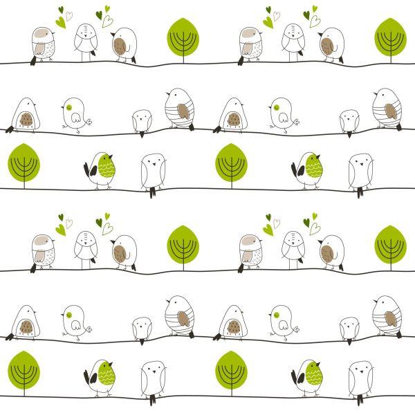 Behang Voor Kinderen - Vogels - Afbeelding 2