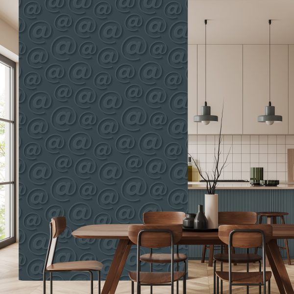 Behang Modern Optisch 3D-Effect Voor Kantoor - Afbeelding 4