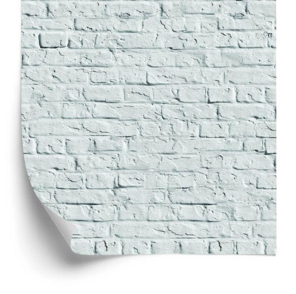 Behang Stenen Bakstenen Muur 3D