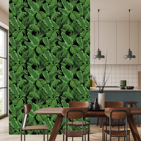 Behang Tropische Bladeren - Afbeelding 4