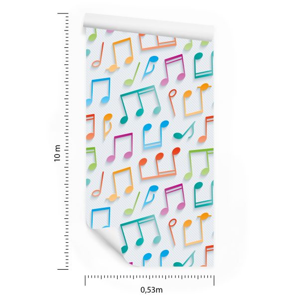 Behang 3D Modern Optical Voor Een Babykamer - Afbeelding 8