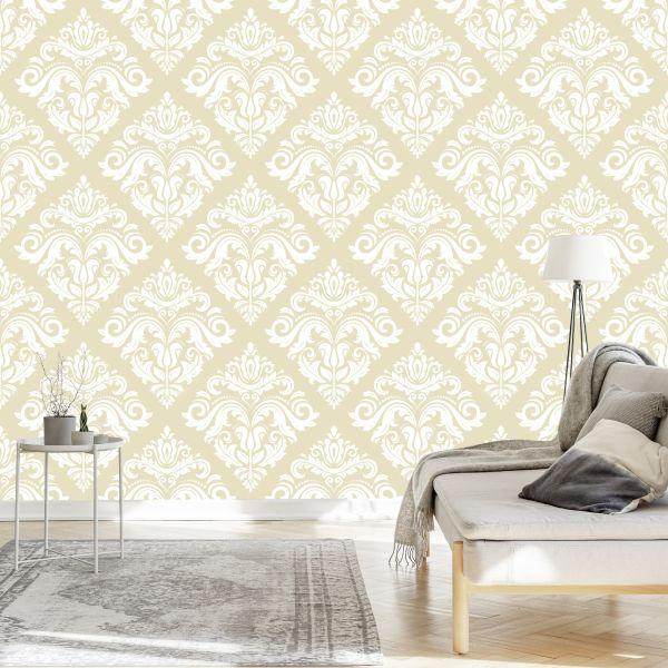 Behang Prachtige Klassieke Ornamenten - Afbeelding 3