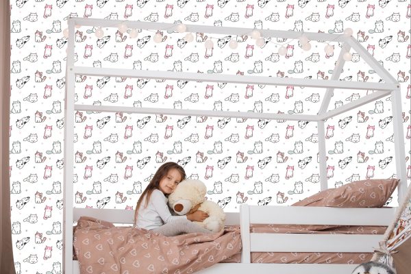 Behang Voor Kinderen - Katten Vanaf Tekenfilms - Afbeelding 7