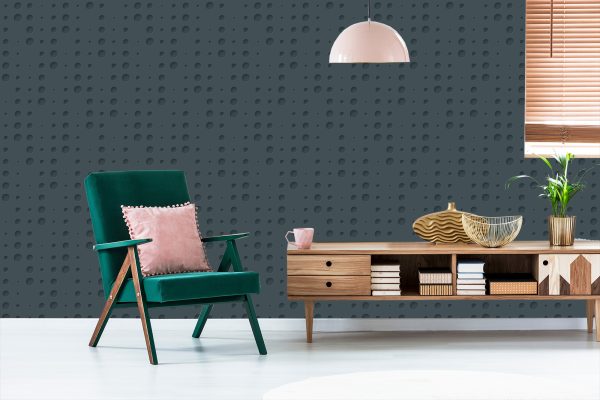 Behang Voor De Woonkamer 3D Optisch Geometrisch Effect - Afbeelding 6