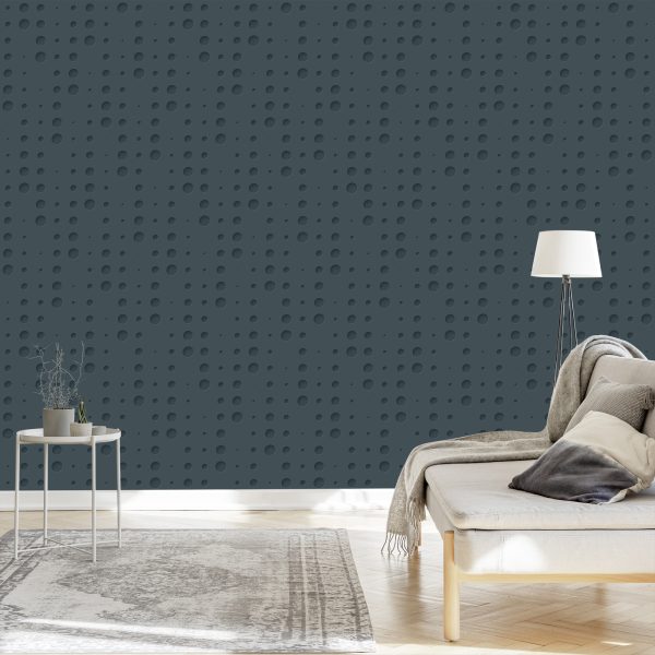 Behang Voor De Woonkamer 3D Optisch Geometrisch Effect - Afbeelding 3
