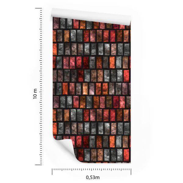 Behang Kleurrijke Stenen - Afbeelding 8