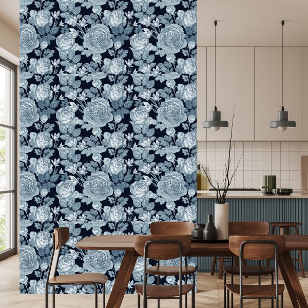 Behang Vintage Rozen - Afbeelding 4