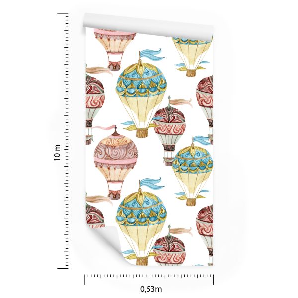 Behang Kleurrijke Ballonnen - Afbeelding 8