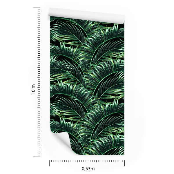 Behang Palm Bladeren - Afbeelding 8