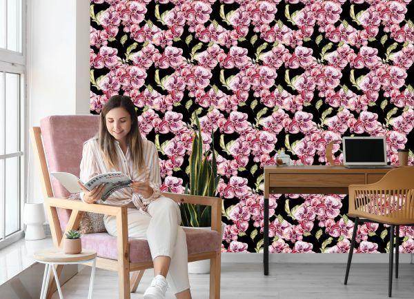 Behang Orchidee. Orchidee. Natuur. Bloemen - Afbeelding 7
