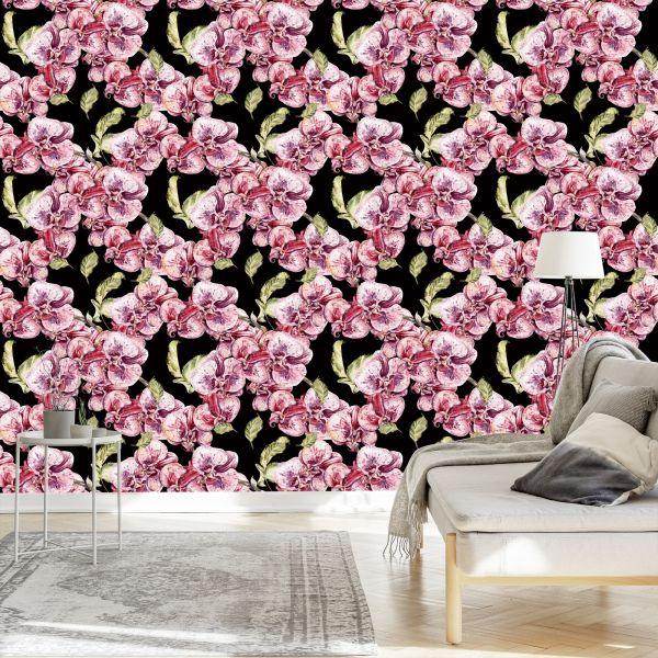 Behang Orchidee. Orchidee. Natuur. Bloemen - Afbeelding 3