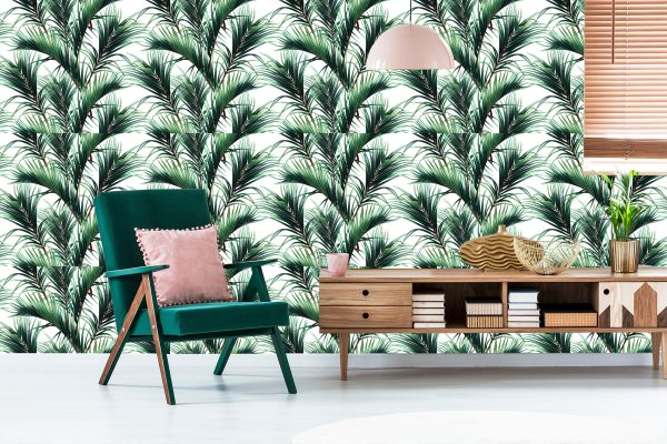 Behang Palm Bladeren - Afbeelding 6