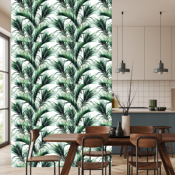 Behang Palm Bladeren - Afbeelding 4