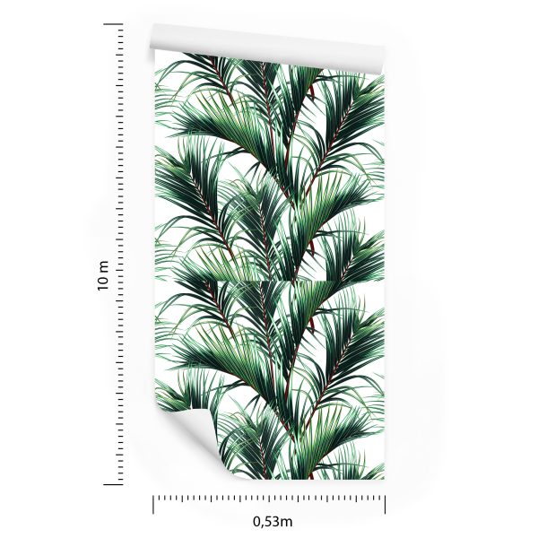 Behang Palm Bladeren - Afbeelding 8