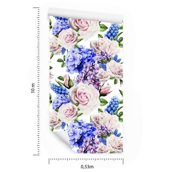 Behang Mooie Rozen - Afbeelding 8