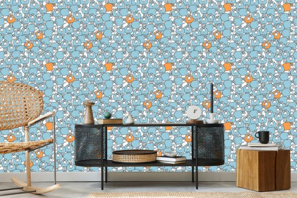 Behang Leuke Schapen - Afbeelding 5