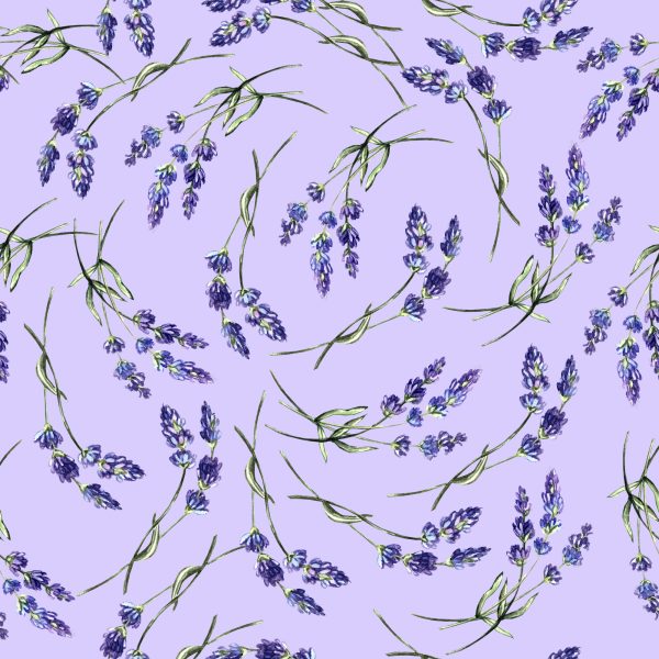 Behang De Aard Van Lavendel - Afbeelding 2