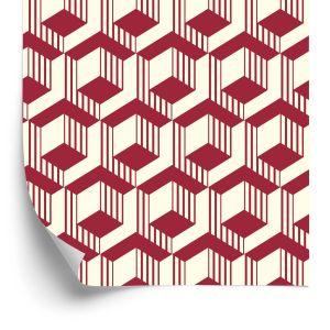 Behang Oosters Geometrisch Patroon