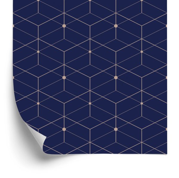 Behang Modernistisch Geometrisch Patroon