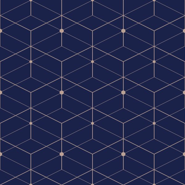 Behang Modernistisch Geometrisch Patroon - Afbeelding 2
