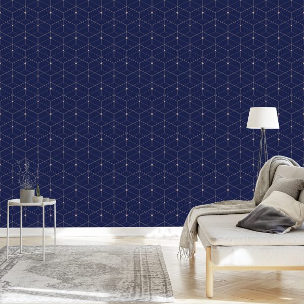 Behang Modernistisch Geometrisch Patroon - Afbeelding 3