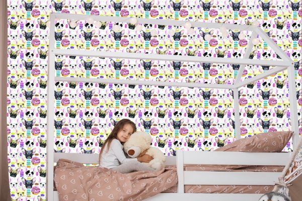 Behang Koekjes, Snoepjes Voor Een Meisje - Afbeelding 7