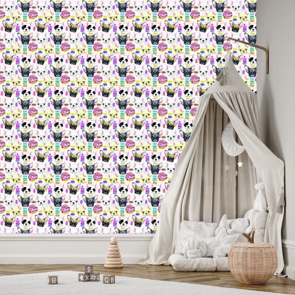 Behang Koekjes, Snoepjes Voor Een Meisje - Afbeelding 3