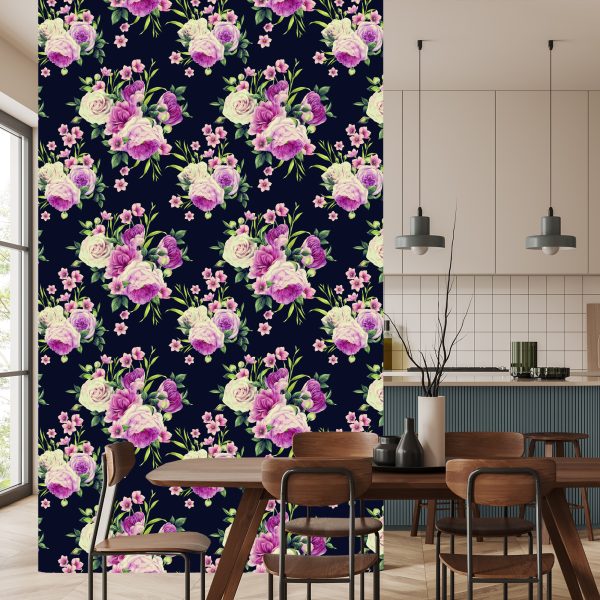 Behang Kleuren Van Rozen - Afbeelding 4
