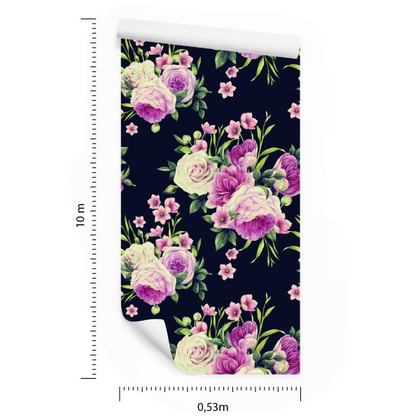 Behang Kleuren Van Rozen - Afbeelding 8