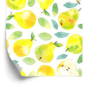 Behang Voor Keuken Eetkamer, Fruit Bladeren