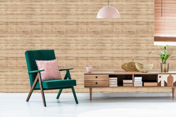 Behang Helder Houten Patroon - Afbeelding 6