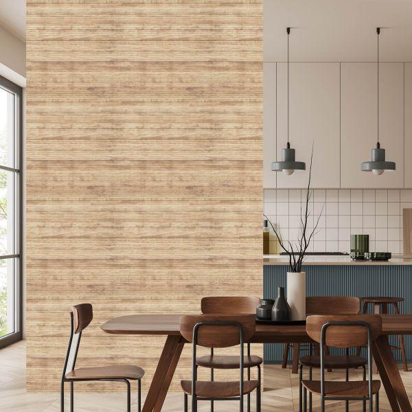 Behang Helder Houten Patroon - Afbeelding 4